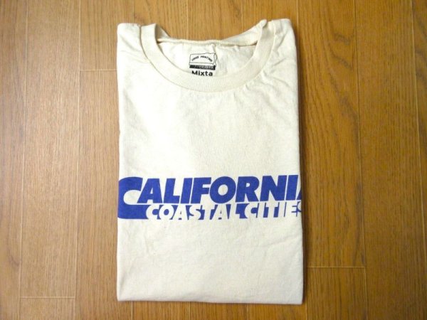 画像1: MIXTA 2024 SSプリントTシャツ　    CALIFORNIA                      ( NATURAL) (1)