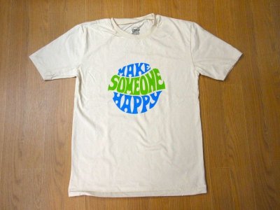 画像1: MIXTA 2024 SSプリントTシャツ　    MAKE SOMEONE HAPPY                        ( NATURAL)