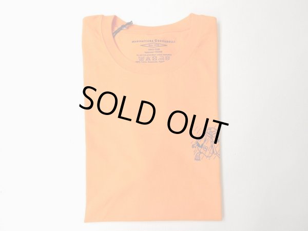 画像1: MANIFATTURA CECCARELLI        LOGO T-SHIRT　　　ORENGE (1)