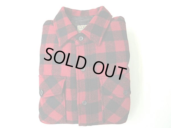 画像1: L.L.Bean   　Men's Maine Guide Shirt with PrimaLoft        Red/Black (1)