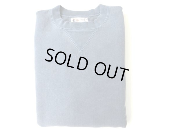 画像1: FELCO   12oz CLASSIC FIT L/S INVERSE WEAVE V GUSSET SWEAT 　　　P-NAVY (1)