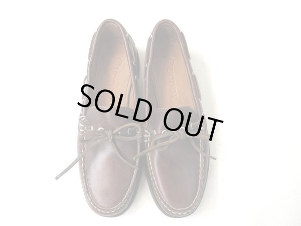 画像1: QUODDY TRAIL MOCCASIN　　CANOE SHOE　　　BROWN LEATHER (1)