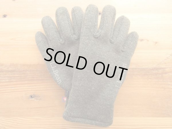 画像1: L.L.Bean   　Men's Windproof Wool Glove　　　Deep Forest Heather   サイズ(US;M  JAPAN;L) (1)