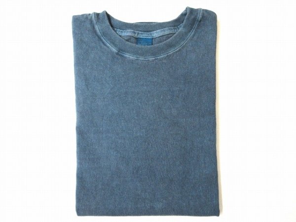 画像1: GOOD ON　    L/S CREW TEE         　P-SLATE (1)