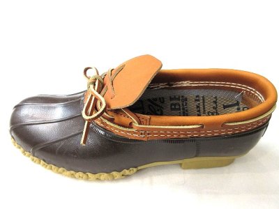 画像1: L.L.Bean   　   Men's Bean Boots, Rubber Mocs        TAN/BROWN