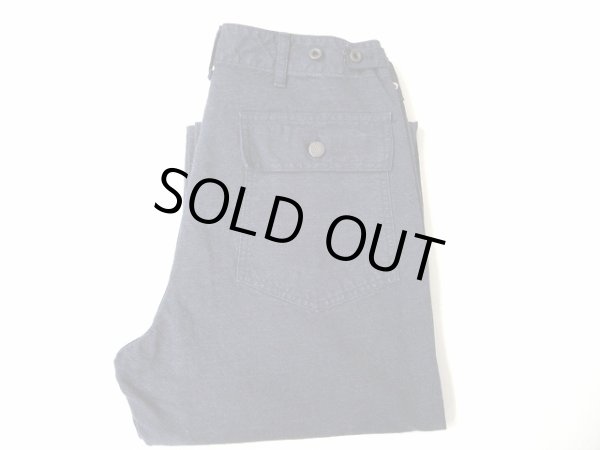 画像1: FOB FACTORY    F0536 C/H FATIGUE PANTS     　　  NAVY (1)