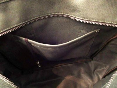 画像2: MANIFATTURA CECCARELLI         TOTE BAG WITH ZIPPER　　GREEN