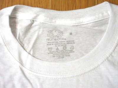 画像2: FRUIT OF THE LOOM    3パック クルーネックTシャツ       ホワイト