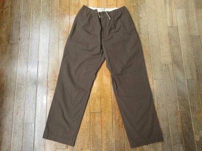 画像1: FOB FACTORY    F0537  TRAVEL PANTS　　   BROWN