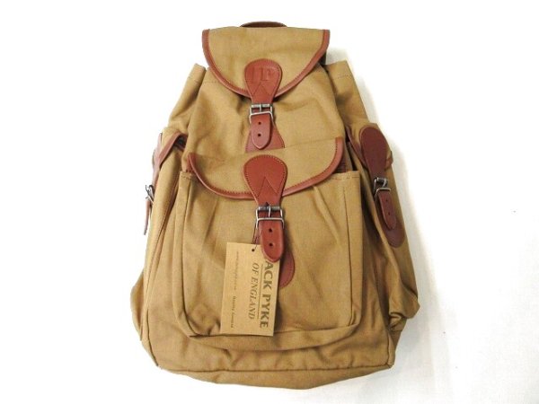 画像1: JACK PYKE OF ENGLAND    CANVAS DAY PACK       FAWN (1)