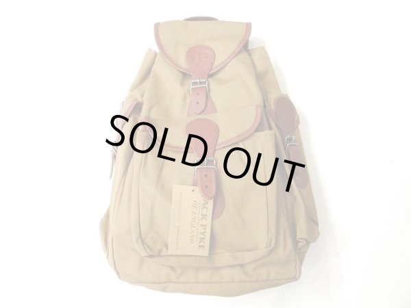 画像1: JACK PYKE OF ENGLAND    CANVAS DAY PACK       FAWN (1)