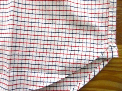 画像2: Pt.Alfred  　L/S BDシャツ　タッターソール　ホワイト×レッド×ネイビー