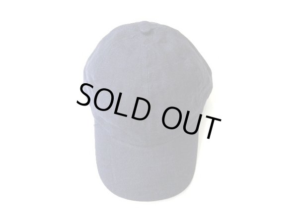 画像1: Au Vrai Chic Britain   Fold Brim Baseball Cap　　　Irish Linen    INDIGO (1)