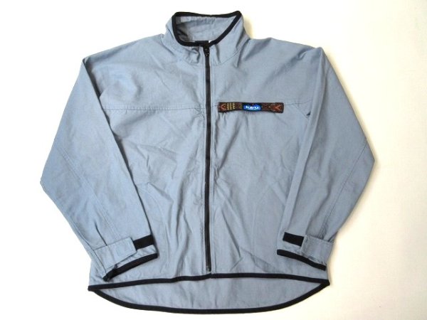 画像1: KAVU   L/S FZ  Throwshirt            Chambray (1)