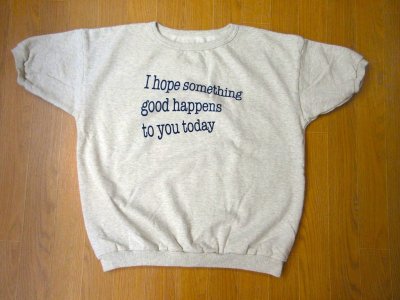 画像1: MIXTA    　S/S プリント スウェット　   　I HOPE(Ash)