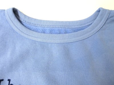 画像3: MIXTA    　S/S プリント スウェット　   　I HOPE(Earth Blue)
