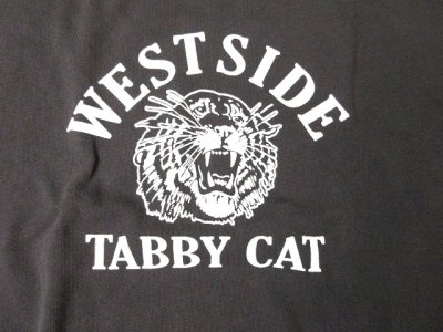 画像2: MIXTA    　S/S プリント スウェット　　　　TABBY CAT(Vintage Black)