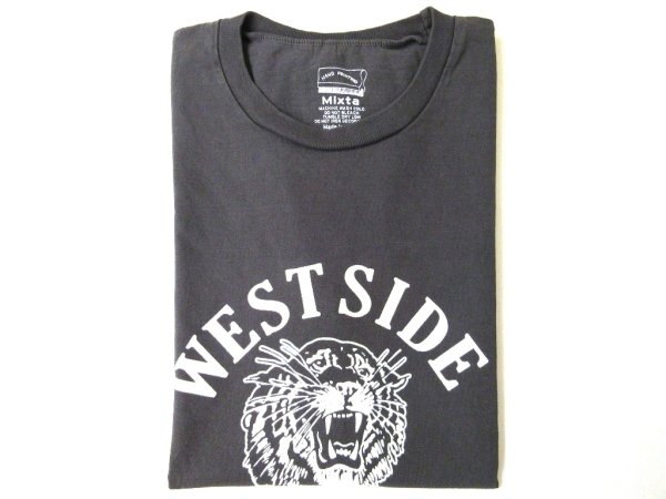画像1: MIXTA 2025 SSプリントTシャツ　  TABBY CAT       Vintage Black (1)