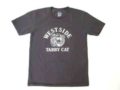 画像1: MIXTA 2025 SSプリントTシャツ　  TABBY CAT       Vintage Black