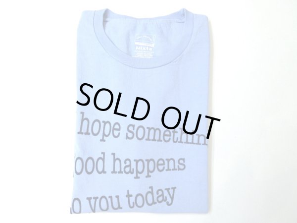 画像1: MIXTA 2025 SSプリントTシャツ　  　I HOPE        Earth Blue (1)