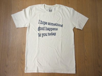 画像1: MIXTA 2025 SSプリントTシャツ　  　I HOPE        Natural