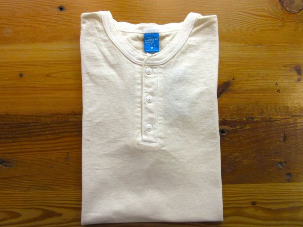画像1: Good On 半袖ヘンリーTシャツ　     　P-ナチュラル (1)