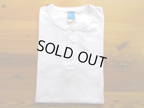 画像1: Good On 半袖ヘンリーTシャツ       W-ホワイト (1)