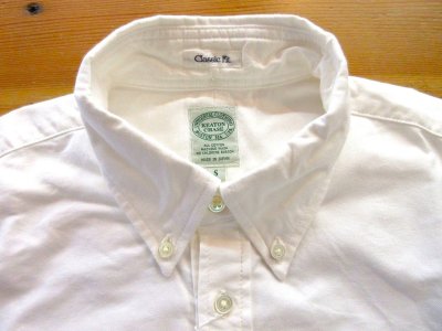 画像2: KEATON CHASE    S/S CLASSIC FIT PULLOVER BD SHIRT  OXFORD      WHITE