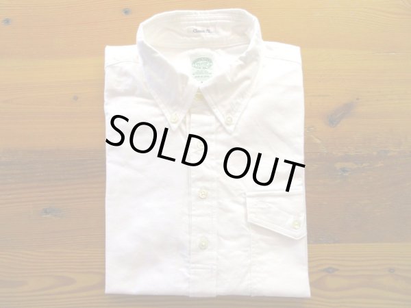 画像1: KEATON CHASE    S/S CLASSIC FIT PULLOVER BD SHIRT  OXFORD      WHITE (1)