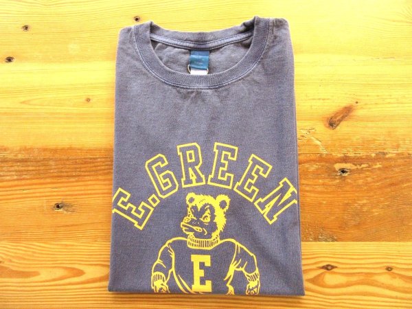 画像1: Good On×EVERGREEN 　 S/SプリントTシャツ　　　 P-ネイビー (1)