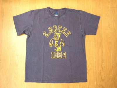 画像1: Good On×EVERGREEN 　 S/SプリントTシャツ　　　 P-ネイビー