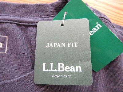 画像3: L.L.Bean   　Men's Japan Fit Lakewashed Organic Cotton Graphic Tee            Carbon Navy