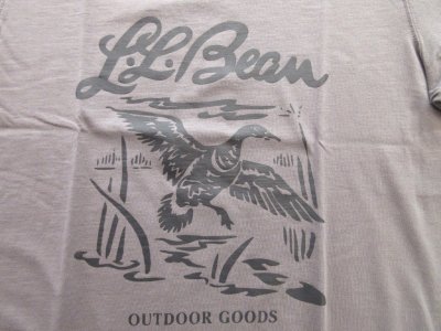 画像2: L.L.Bean    Men's Japan Fit Lakewashed Organic Cotton Graphic Tee            Graphite