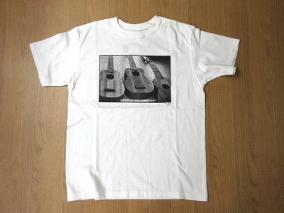 画像1: Good On 3UKULELES PHOTO プリントSS Tシャツ WHITE