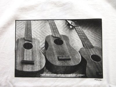 画像2: Good On 3UKULELES PHOTO プリントSS Tシャツ WHITE