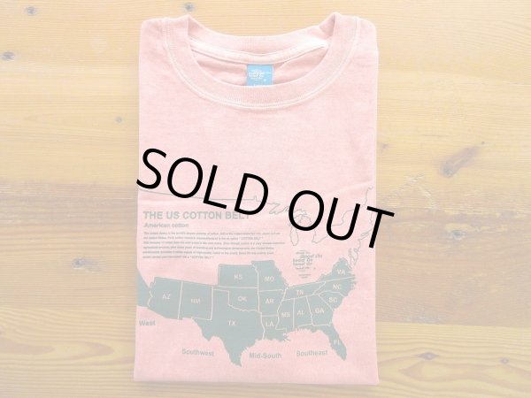 画像1: Good On　COTTON BELT プリントSS Tシャツ　　　P-CORAL (1)