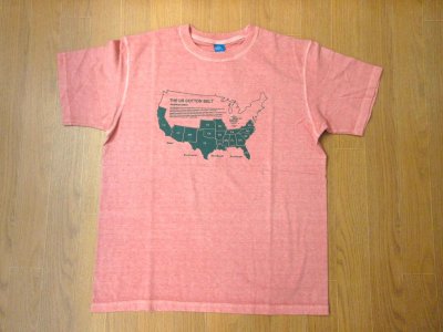 画像1: Good On　COTTON BELT プリントSS Tシャツ　　　P-CORAL
