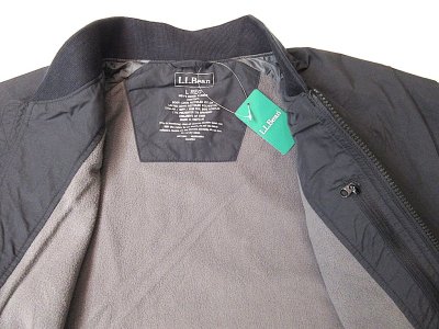 画像1: L.L.Bean Men's 3-Season Bomber Jacket Black