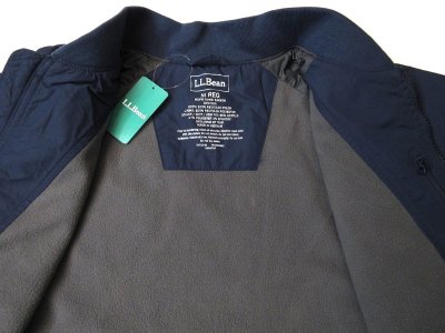 画像1: L.L.Bean    Men's 3-Season Bomber Jacket         Naut Navy