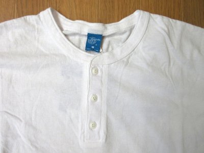 画像2: GOOD ON　L/S     HENLEY TEE           　　W-WHITE