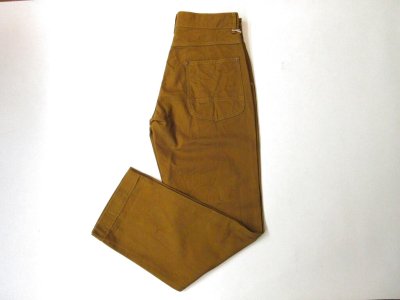 画像1: FOB FACTORY    F0530 COTTON DUCK WORK PANTS         KHAKI