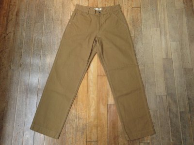 画像3: FOB FACTORY    F0530 COTTON DUCK WORK PANTS         KHAKI