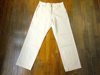 画像3: FOB FACTORY    F0530 COTTON DUCK WORK PANTS         ECRU