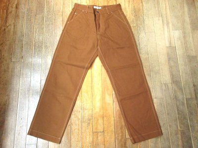 画像3: FOB FACTORY    F0530 COTTON DUCK WORK PANTS         BROWN