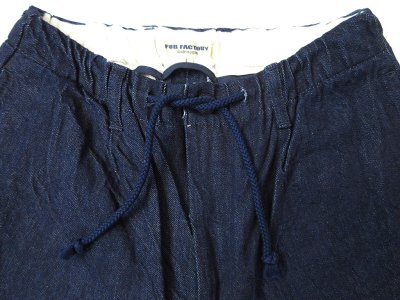 画像2: FOB FACTORY F0508 DENIM TRACK PANTS WA(ワンウオッシュ)