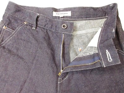 画像2: FOB FACTORY F0544 DENIM WORK PANTS WA(ワンウオッシュ)