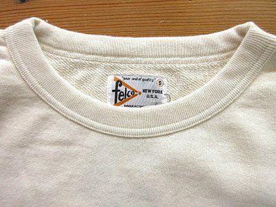 画像3: FELCO CLSSIC FIT10oz TERRY CREW SWEAT BROOKLYN ROYAL GIANTS NATURAL