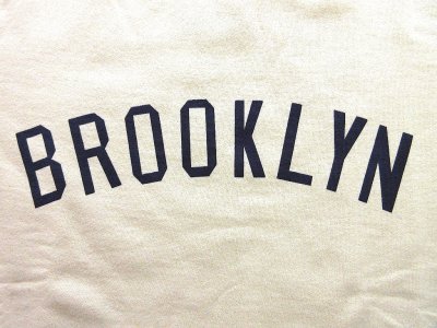 画像2: FELCO CLSSIC FIT10oz TERRY CREW SWEAT BROOKLYN ROYAL GIANTS NATURAL