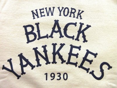 画像2: FELCO CLSSIC FIT10oz TERRY CREW SWEAT NEW YORK BLACK YANKEES NATURAL