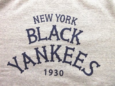 画像2: FELCO CLSSIC FIT10oz TERRY CREW SWEAT NEW YORK BLACK YANKEES TWISTED GREY